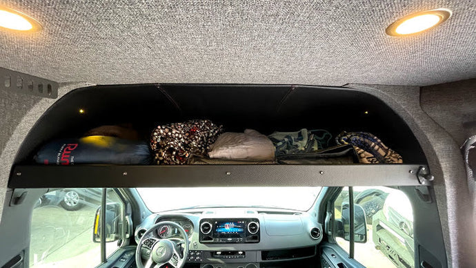 RB Components 2019 + SPRINTER VAN HEADLINER SHELF - STANDARD