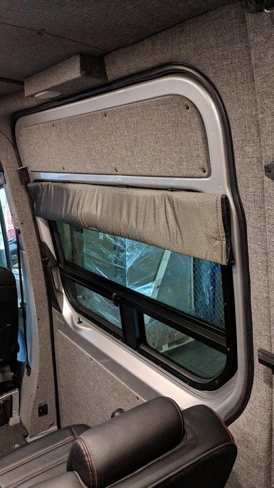 RB Components 2007 Newer Sprinter Van Slider Door Magnetic Window Blind