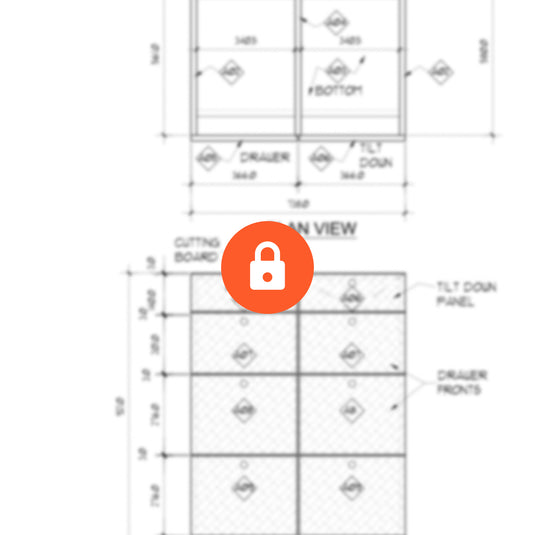 Camper Van Conversion Galley Cabinet Plans: Downloadable PDF - VanAccessories.com