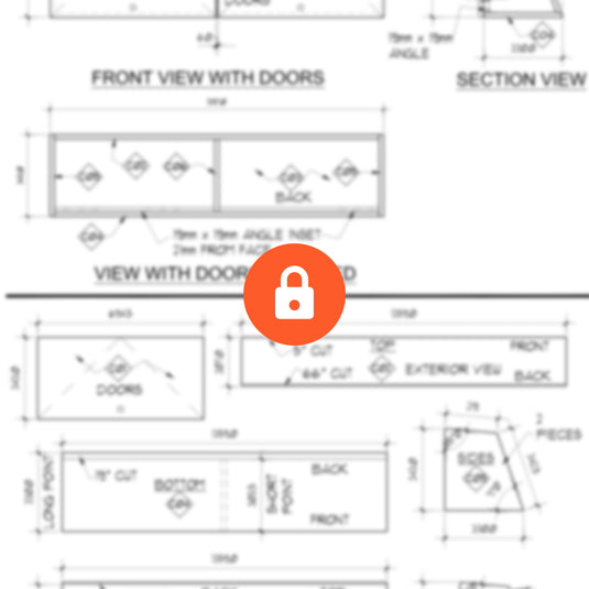 Camper Van Conversion Upper Cabinet Plans: Downloadable PDF - VanAccessories.com