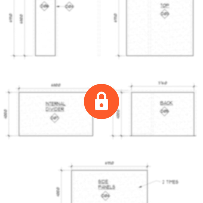 Camper Van Conversion Bench with Toilet Plans: Downloadable PDF - VanAccessories.com