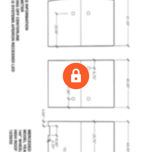 144" Sprinter High Roof Ceiling Plans: Downloadable PDF - VanAccessories.com