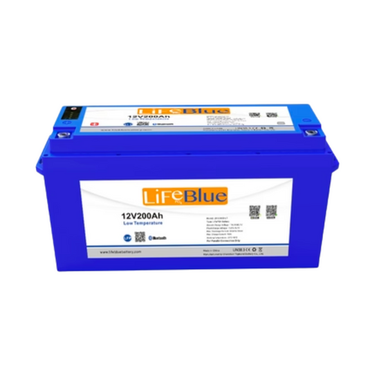 LiFeBlue Battery  12 Volt, 200AH  Model LB12200D-LT - VanAccessories.com