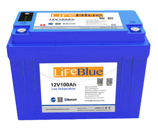 LiFeBlue Battery  12 Volt, 100AH  Model LB12100D-LT - VanAccessories.com